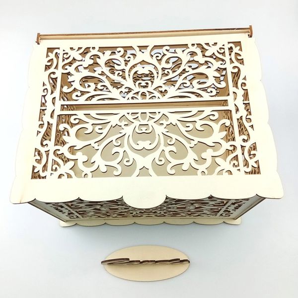 diy rustic wedding card box with lock and card sign wooden gift card box money box birthday graduation party decorations
diy rustic wedding card box with lock and card sign wooden gift card box money box birthday graduation party decorations