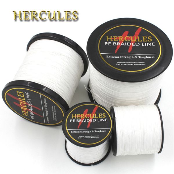 4 strands 100m 300m 500m 1000m 1500m 2000m hercules pe white braid fishing line weave superior extreme strong 100% superpower
4 strands 100m 300m 500m 1000m 1500m 2000m hercules pe white braid fishing line weave superior extreme strong 100% superpower