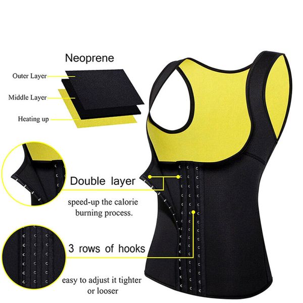 women waist trainer vest tank workout neoprene sauna slim sweat belt body building vest top women waist trainer vest tank workout neoprene sauna slim sweat belt body building vest top