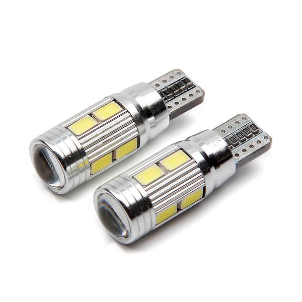 10x auto led canbus t10 10 smd 5630 w2.1x9.5d w5w 192 194 white 12v car wedge parking dome light width lamp marker light lamp bulb.
10x auto led canbus t10 10 smd 5630 w2.1x9.5d w5w 192 194 white 12v car wedge parking dome light width lamp marker light lamp bulb.