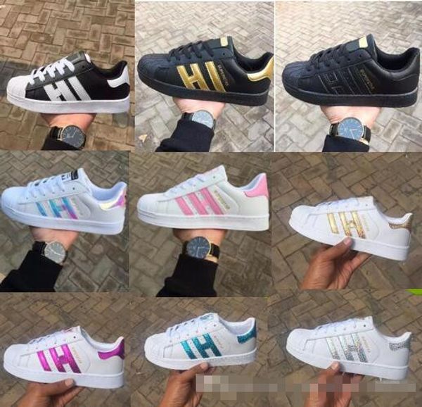 dorp shipping 18 colors super star Fashion Men Women Big Kids shoes Sneakers Casual Sport Leather shoe
dorp shipping 18 colors super star Fashion Men Women Big Kids shoes Sneakers Casual Sport Leather shoe