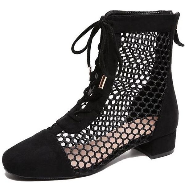 2019 summer new hollow out women sandals casual gladiator sandals ankle cool boot low heels bandage women e701, Black
2019 summer new hollow out women sandals casual gladiator sandals ankle cool boot low heels bandage women e701, Black