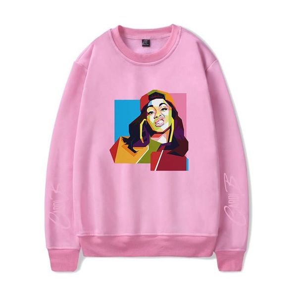 cardi b print sweatshirts ladies colorful long sleeve o neck womens hoodies, Black
cardi b print sweatshirts ladies colorful long sleeve o neck womens hoodies, Black