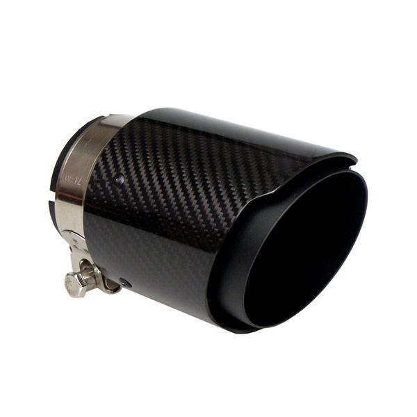 glossy twill carbon fibre exhaust tip black coated stainless steel muffler tip tail pipe for bmw benz audi car accessories
glossy twill carbon fibre exhaust tip black coated stainless steel muffler tip tail pipe for bmw benz audi car accessories