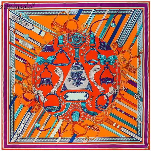scarves 130*130cm twill silk scarf fashion design bandana chain printing women shawls wraps, Blue;gray
scarves 130*130cm twill silk scarf fashion design bandana chain printing women shawls wraps, Blue;gray