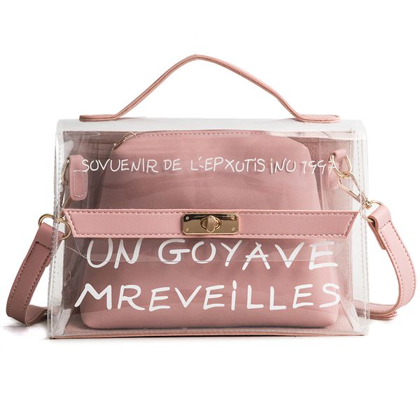 Women Transparent Handbag and Purse PVC Brand Designer Jelly Messenger Bag Small Tote Bag Summer Waterproof Beach Crossbody Bag
Women Transparent Handbag and Purse PVC Brand Designer Jelly Messenger Bag Small Tote Bag Summer Waterproof Beach Crossbody Bag