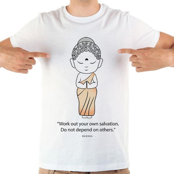 little buddha with motivational quote cool t-shirt men summer 2020 new short sleeve white street wear cool buddhism t shirt, White;black
little buddha with motivational quote cool t-shirt men summer 2020 new short sleeve white street wear cool buddhism t shirt, White;black