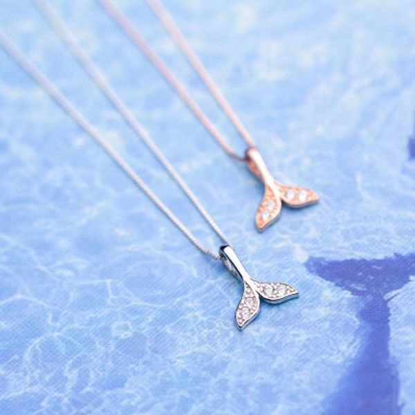 925 solid real sterling silver fishtail cz pendant short 36cm necklace for girl women fine silver jewelry
925 solid real sterling silver fishtail cz pendant short 36cm necklace for girl women fine silver jewelry