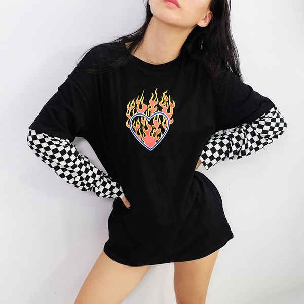 women designer clothes women shirt oversized cotton long sleeve t shirt patchwork graphic tees women plus size harajuku tshirt, White
women designer clothes women shirt oversized cotton long sleeve t shirt patchwork graphic tees women plus size harajuku tshirt, White