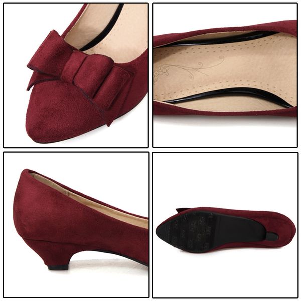 phoentin butterfly knot shoes woman spike heels shallow wine red pointed pumps spring autumn slip-on pu shoes for women ft188, Black
phoentin butterfly knot shoes woman spike heels shallow wine red pointed pumps spring autumn slip-on pu shoes for women ft188, Black