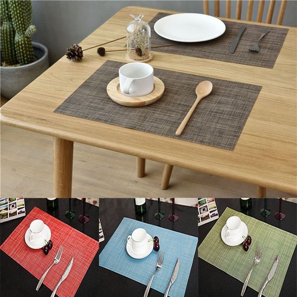 table placemat kitchen bar mat pvc placemat square kitchen tool dining table mats bowl pad table decor home pads fa1924
table placemat kitchen bar mat pvc placemat square kitchen tool dining table mats bowl pad table decor home pads fa1924