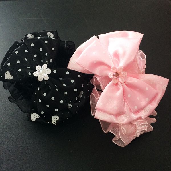 1 pcs/lot fashion bow with pearl elastic headbands dot ribbon bowknot flower hairbands gift, Slivery;white
1 pcs/lot fashion bow with pearl elastic headbands dot ribbon bowknot flower hairbands gift, Slivery;white