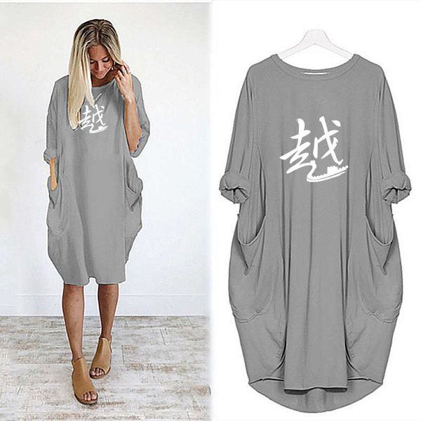 new women shit dresses with letter pinted fashion women short sleeves t shirt dress for streetwear s/s asian size s-5xl dresses d002c001, Black;gray
new women shit dresses with letter pinted fashion women short sleeves t shirt dress for streetwear s/s asian size s-5xl dresses d002c001, Black;gray