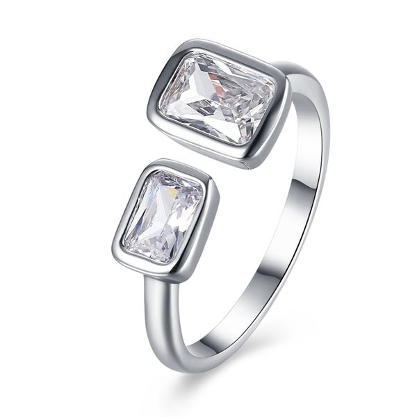 deelan fashion silver plated cubic zircon party charm opening cuff rings luxury delicate women's square crystal classic jewelry, Slivery;golden
deelan fashion silver plated cubic zircon party charm opening cuff rings luxury delicate women's square crystal classic jewelry, Slivery;golden