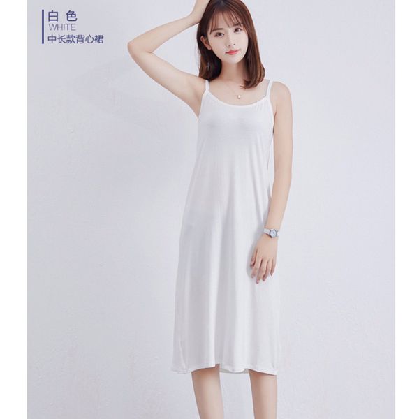summer nightgown women's tank pajamas crew neck solid color fresh korean-style students mid-length plus-sized home wear
summer nightgown women's tank pajamas crew neck solid color fresh korean-style students mid-length plus-sized home wear