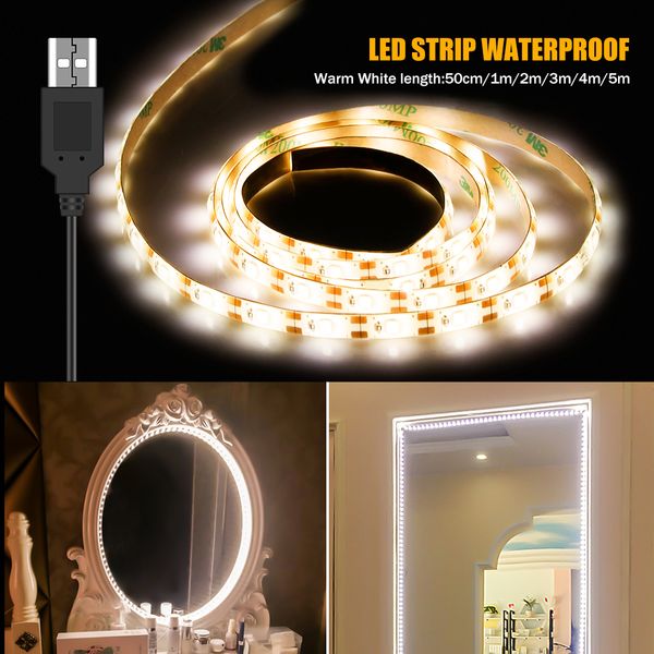 eu plug vanity makeup mirror light 5v led flexible tape usb cable powered dressing table bathroom mirror lamp 0.5m -5m cuttable
eu plug vanity makeup mirror light 5v led flexible tape usb cable powered dressing table bathroom mirror lamp 0.5m -5m cuttable