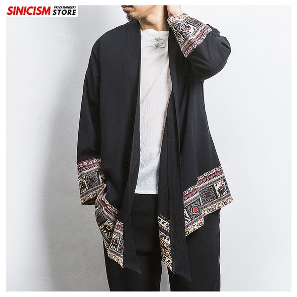 men's jackets sinicism store mens vintage printing jacket men chinese style 2021 male autumn robe traditional open stitch coat 5xl, Black;brown
men's jackets sinicism store mens vintage printing jacket men chinese style 2021 male autumn robe traditional open stitch coat 5xl, Black;brown