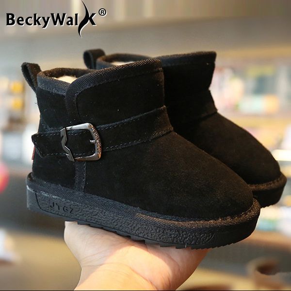 kids snow boots 2019 new winter plush warm girls boots genuine leather anti-slip toddler baby boys shoes children csh912, Black;grey
kids snow boots 2019 new winter plush warm girls boots genuine leather anti-slip toddler baby boys shoes children csh912, Black;grey