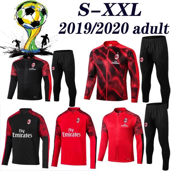 s- 2019 2020 ac milan soccer training suit survetement 19 20 ac milan higuain calhanoglu bonucci football tracksuit, Black
s- 2019 2020 ac milan soccer training suit survetement 19 20 ac milan higuain calhanoglu bonucci football tracksuit, Black