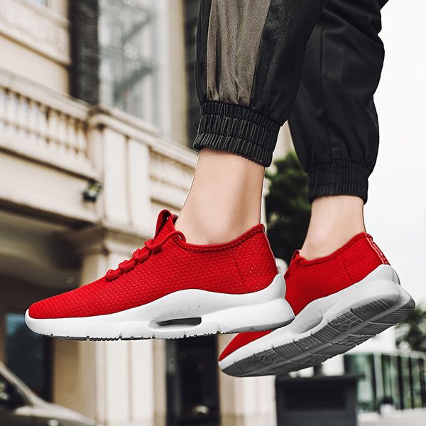 men's fashion sneakers trend casual shoes comfortable lovers couple shoes big size breathable air mesh, Black
men's fashion sneakers trend casual shoes comfortable lovers couple shoes big size breathable air mesh, Black