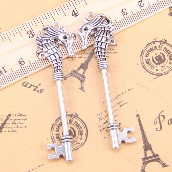 4шт подвески гиппокампа старинных скелет ключ 72x20mm античный подвески, vintage тибетский серебряные ювелирные изделия, diy для браслета ож, Bronze;silver
4шт подвески гиппокампа старинных скелет ключ 72x20mm античный подвески, vintage тибетский серебряные ювелирные изделия, diy для браслета ож, Bronze;silver