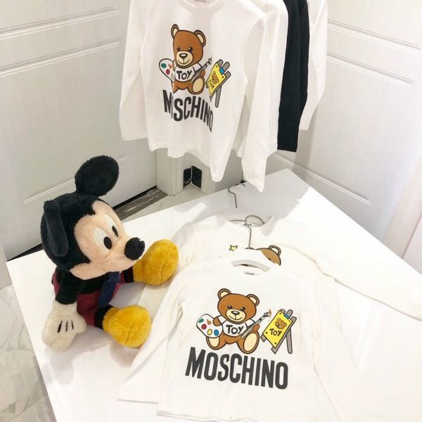 2020 children designer fashion sweatshirts boys girls luxury painting bear long-sleeve tshirts kids letter printed sweater quality, Black
2020 children designer fashion sweatshirts boys girls luxury painting bear long-sleeve tshirts kids letter printed sweater quality, Black