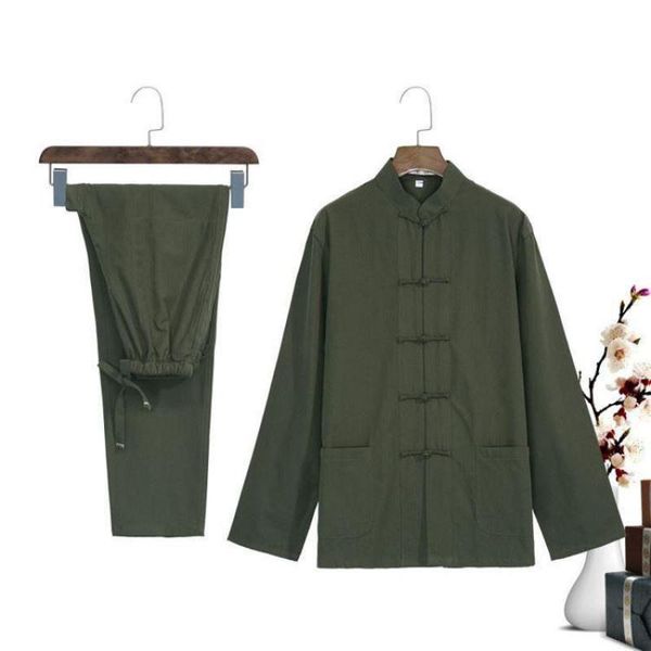 men 100% cotton tang suit chinese traditional mandarin collar tai chi set loose shao lin shirt&pant plus size 3xl 4xl, Gray
men 100% cotton tang suit chinese traditional mandarin collar tai chi set loose shao lin shirt&pant plus size 3xl 4xl, Gray
