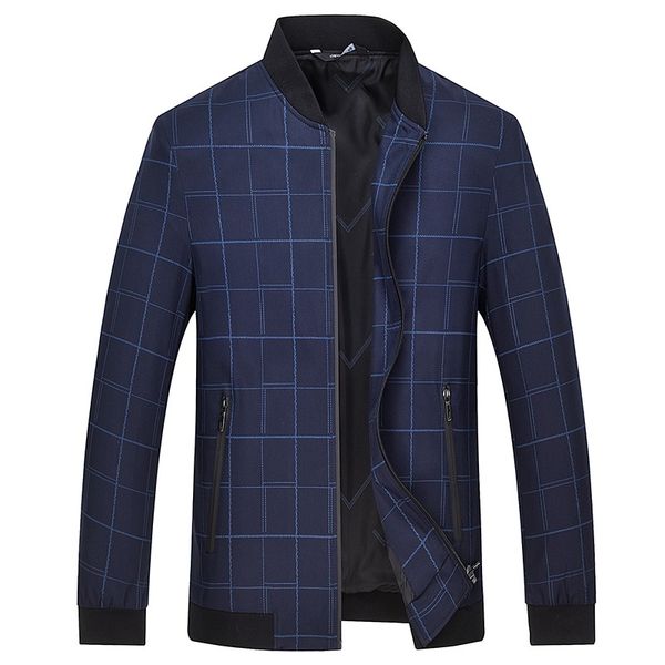 new autumn men's plaid jacket businiess casual coat for men male, Black;brown
new autumn men's plaid jacket businiess casual coat for men male, Black;brown