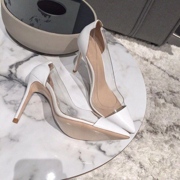 10cm pvc transparent pointed toe shoes clear stiletto thin heels pump slip on shoes woman wedding high heel, Black
10cm pvc transparent pointed toe shoes clear stiletto thin heels pump slip on shoes woman wedding high heel, Black