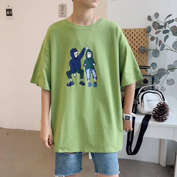 men spring summer casual t-shirt pure cotton comfortable loose t-shirt short sleeve o-neck character men white black tee
men spring summer casual t-shirt pure cotton comfortable loose t-shirt short sleeve o-neck character men white black tee