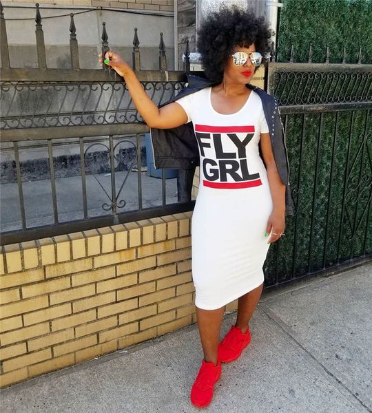 fly grl letters print womens dresses summer skinny ladies o neck short sleeve womens dresses, Black;gray
fly grl letters print womens dresses summer skinny ladies o neck short sleeve womens dresses, Black;gray