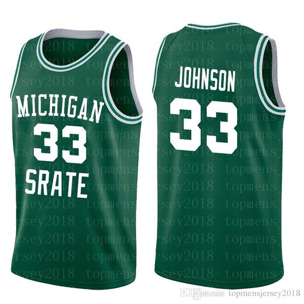 ncaa michigan state spartans 33 earvin johnson jersey magic green white college 33 larry bird basketball jersey 89898, Black
ncaa michigan state spartans 33 earvin johnson jersey magic green white college 33 larry bird basketball jersey 89898, Black
