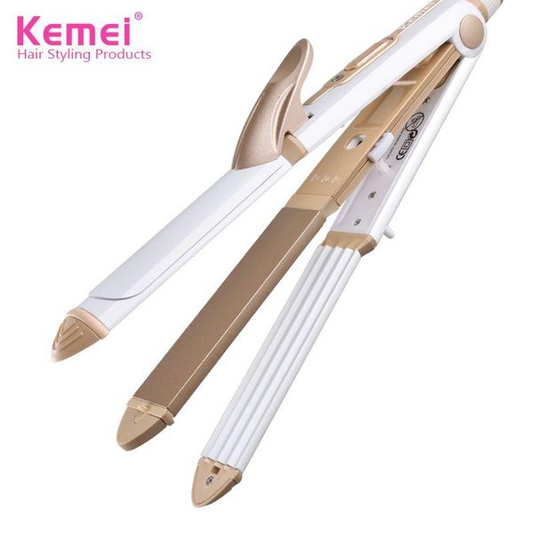 kemei multi-function electric splint corn perm straight volume dual-use hair straightener straight plate clip adjustable temperature
kemei multi-function electric splint corn perm straight volume dual-use hair straightener straight plate clip adjustable temperature