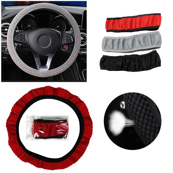 auto cover micro fiber leather soft auto car steering wheel skidproof durable car steering cover handmade fabric breathability
auto cover micro fiber leather soft auto car steering wheel skidproof durable car steering cover handmade fabric breathability