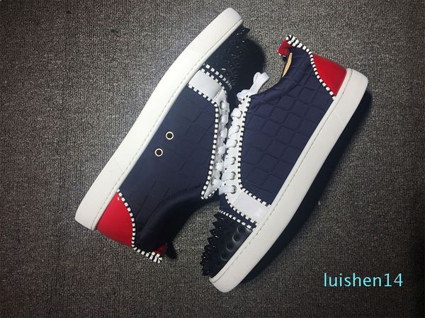 mens red bottoms shoes for men brand luxury designer low fashion studded spikes flats casual bottom sneakers zapatillas des ae07, Black
mens red bottoms shoes for men brand luxury designer low fashion studded spikes flats casual bottom sneakers zapatillas des ae07, Black