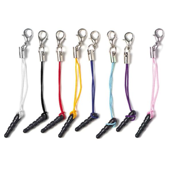 100pc diy phone charm universal 3.5mm anti dust earphone headphone plug keychain, Silver
100pc diy phone charm universal 3.5mm anti dust earphone headphone plug keychain, Silver