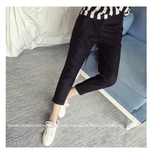 harem pants casual radish spring skinny black and white with pattern loose-fit capri chiffon women's pants straight-cut suit pan, White;black
harem pants casual radish spring skinny black and white with pattern loose-fit capri chiffon women's pants straight-cut suit pan, White;black