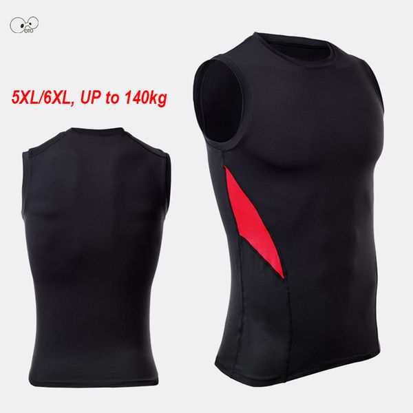 running jerseys plus size 5xl/6xl mens fitness compression sports vest sleeveless crossfit shirts bodybuilding elastic tight tank top, Black;blue
running jerseys plus size 5xl/6xl mens fitness compression sports vest sleeveless crossfit shirts bodybuilding elastic tight tank top, Black;blue