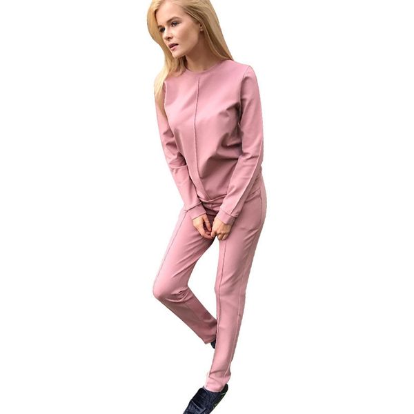 New Fashion Russia Style Women's Autumn Tracksuit Women Hoodies 2-Piece Set T-shirts+Long Pants Leisure Suits Jogging Suit