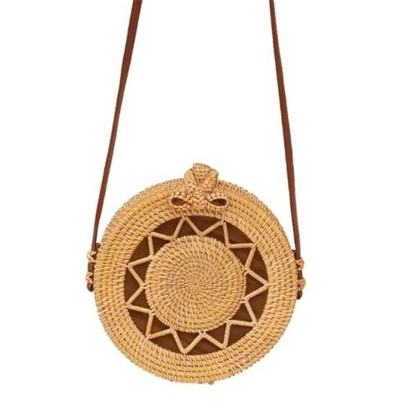 new women bag summer round bag lady strew handmade beach rattan shoulder bags wicker weave handbag messenger crossbody
new women bag summer round bag lady strew handmade beach rattan shoulder bags wicker weave handbag messenger crossbody