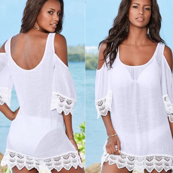 2020 women summer cover up beach dress lace crochet swimwear bathing cold shoulder mini dress suit bikini
2020 women summer cover up beach dress lace crochet swimwear bathing cold shoulder mini dress suit bikini