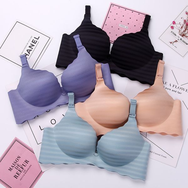 girl's small chest type wonkwang cloth stripes push up adjustable bra non-steel ring comfortable underwear bu lan ting, Red;black
girl's small chest type wonkwang cloth stripes push up adjustable bra non-steel ring comfortable underwear bu lan ting, Red;black