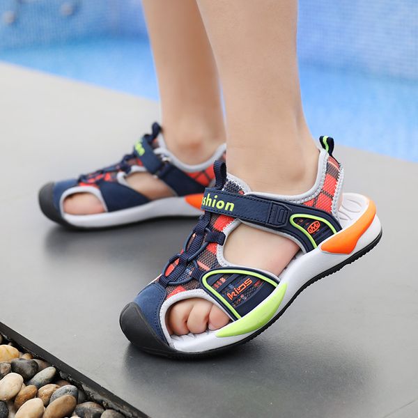 children boys sandals cut-outs soft and light child beach sandals boys european size 28~38 summer kids canvas shoes for boy, Black;red
children boys sandals cut-outs soft and light child beach sandals boys european size 28~38 summer kids canvas shoes for boy, Black;red