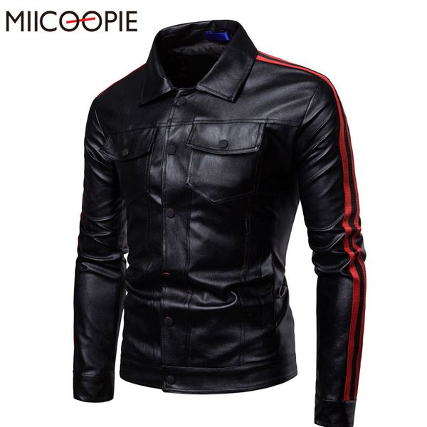 miicoopie new autumn men's pu leather jacket for men fitness fashion male suede jacket casaco masculino casual coat bomer, Black
miicoopie new autumn men's pu leather jacket for men fitness fashion male suede jacket casaco masculino casual coat bomer, Black