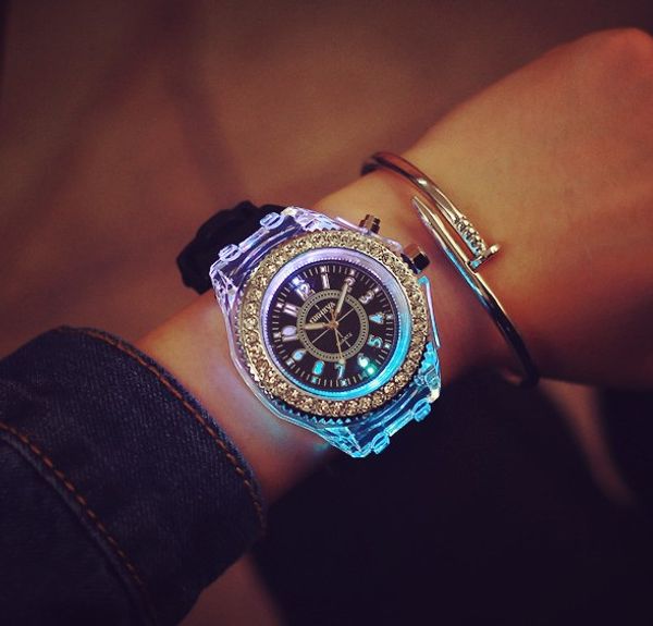 the unique design luminous watch women , fashion rhinestone led watch women , outdoor sports, Slivery;brown
the unique design luminous watch women , fashion rhinestone led watch women , outdoor sports, Slivery;brown