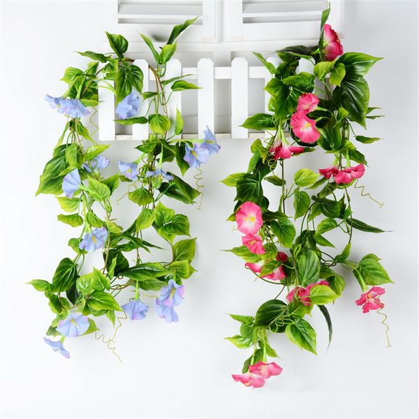 artificial morning glory fake plant leaves hanging vine decoration vivid rattan leaf garden party home wedding decor flower
artificial morning glory fake plant leaves hanging vine decoration vivid rattan leaf garden party home wedding decor flower