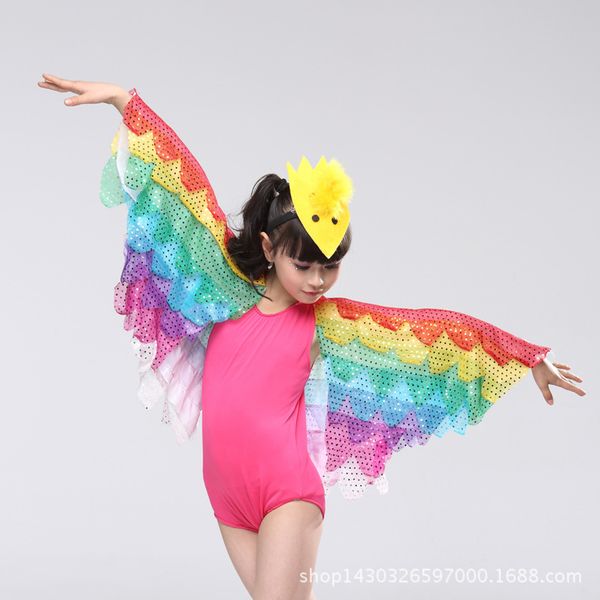 детская одежда мультфильм животных радуга птица производительность одежда ведущий крыло, White
детская одежда мультфильм животных радуга птица производительность одежда ведущий крыло, White