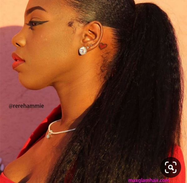 puff kinky straight drawstring ponytail 12 inch afro drawstring two clips in hair extensions human pony hair bun, Black
puff kinky straight drawstring ponytail 12 inch afro drawstring two clips in hair extensions human pony hair bun, Black
