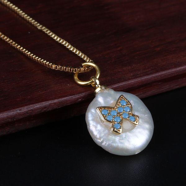 paved sky blue cz tiny tie knot charm coin freshwater pearl bead dainty chic gold chain pendant choker necklace for women, Golden;silver
paved sky blue cz tiny tie knot charm coin freshwater pearl bead dainty chic gold chain pendant choker necklace for women, Golden;silver
