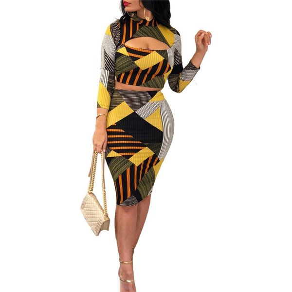geometric stripe print women two piece set short hollow out bust long sleeve turtleneck crop bodycon midi skirt, White
geometric stripe print women two piece set short hollow out bust long sleeve turtleneck crop bodycon midi skirt, White